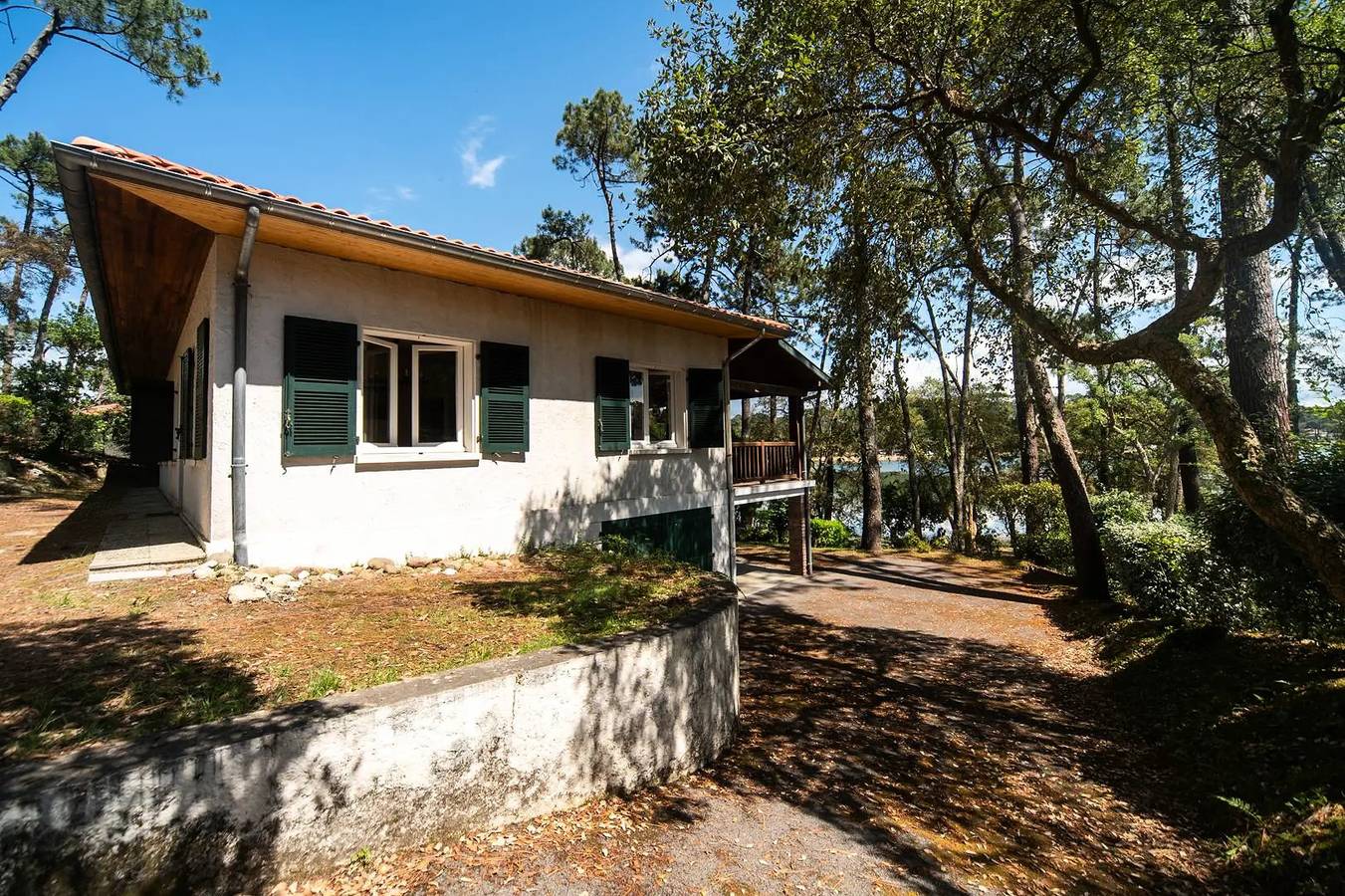 Villa Le Menez pour 10 pers sur grand terrain avec vue sur le lac in Seignosse Océan, Hossegor