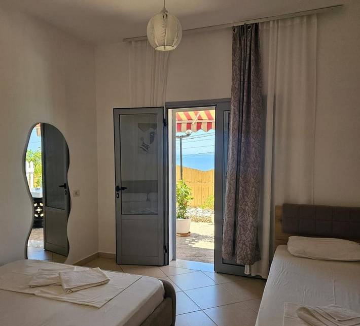 Chambre d’hôte pour 2 personnes, avec jardin et vue dans Dhërmi - 4