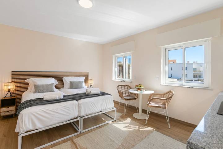 Apartamento estúdio para 2 pessoas, com terraço - 1