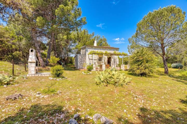 Eco House Zabodarski beach Terrace & Grill in Cunski, Lošinj (Kvarner Bucht)