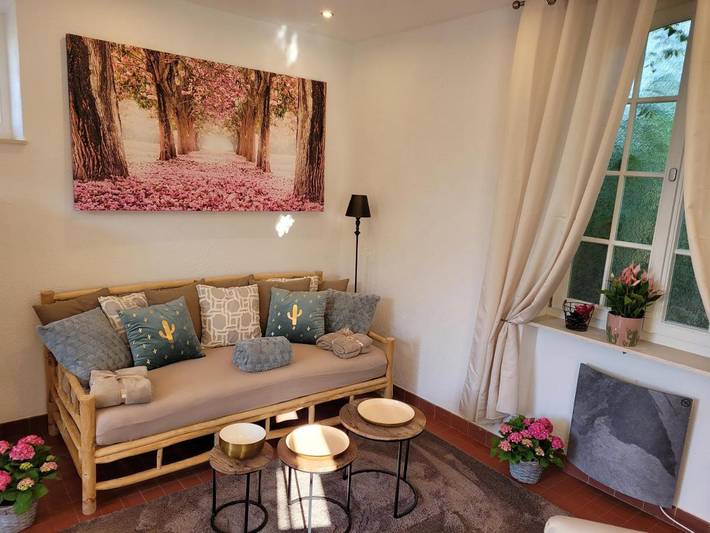 Ferienhaus für 3 Personen, mit Terrasse und Garten sowie Ausblick in Saarlouis