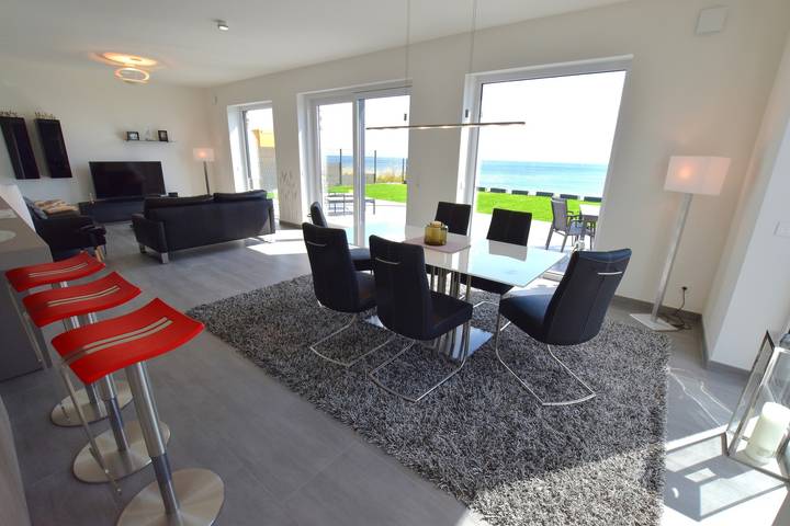 Ferienhaus mit Meerblick für 6 Personen, mit Terrasse und Garten in Dahme