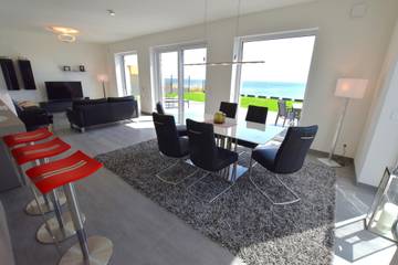 Ferienhaus mit Meerblick für 6 Personen, mit Terrasse und Garten in Dahme