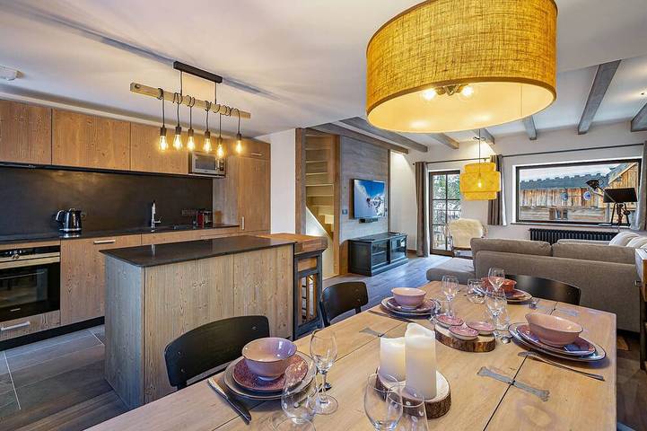 Chalet für 6 Personen, mit Balkon