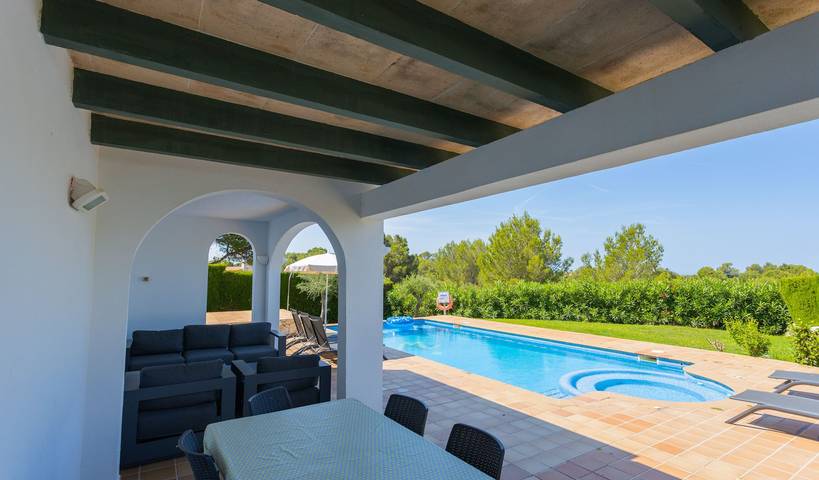 Villa für 6 Personen, mit Ausblick und Balkon/Terrasse auf Menorca - 3