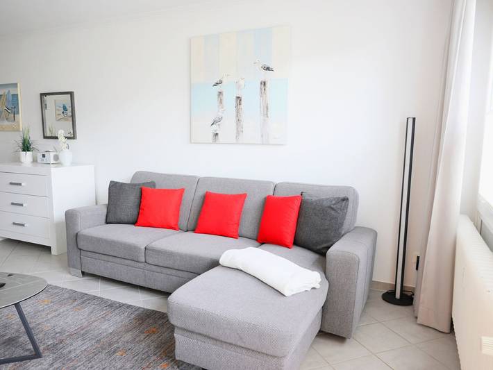 Ganze Wohnung, Zentrales 2-Zimmer-Appartement „Strandburg“ in Westerland – nah zum Strand in Westerland, Sylt (Gemeinde)