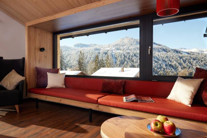 Ferienwohnung für 4 Personen, mit Balkon und Terrasse sowie Garten und Sauna in Hörnerdörfer - 2