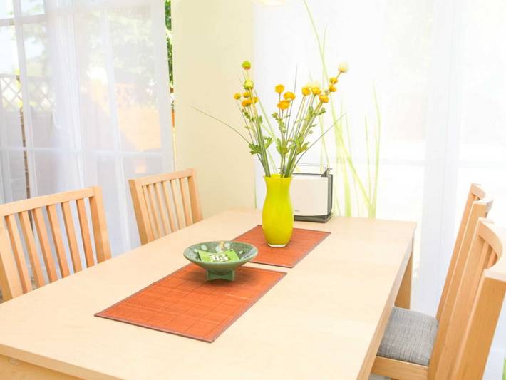 Ferienhaus für 3 Personen, mit Terrasse in Barth