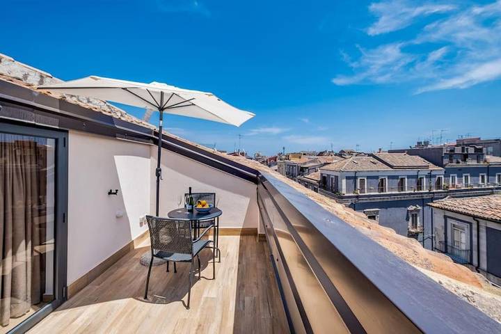 Ferienwohnung für 4 Personen, mit Ausblick und Balkon - 1