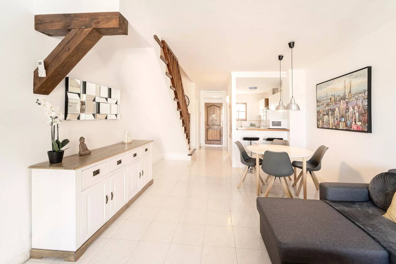 Casa Adosada 215 Emp con piscina comunitaria in Roses, Oberampurien