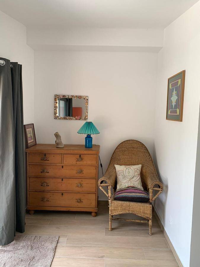 Chambre d’hôte pour 2 personnes, avec terrasse et vue