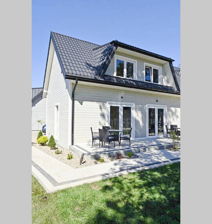 Ferienhaus für 6 Personen, mit Terrasse und Garten sowie Ausblick in Dziwnówek