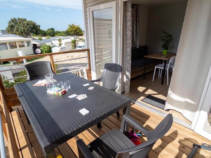 Mobil home pour 3 personnes à Donville-les-Bains - 4