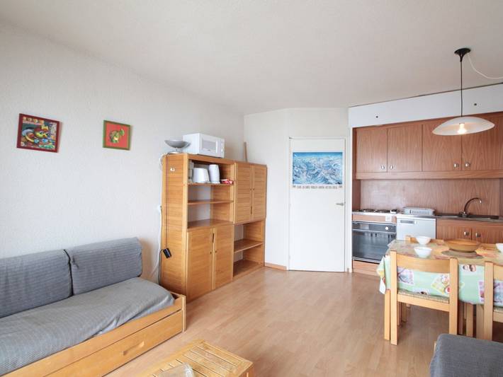Ganzes Studio, Studio für 4 Personen in Residenz Andromède, 300m von Pisten, Flaine Forêt in Flaine, Arâches-la-Frasse