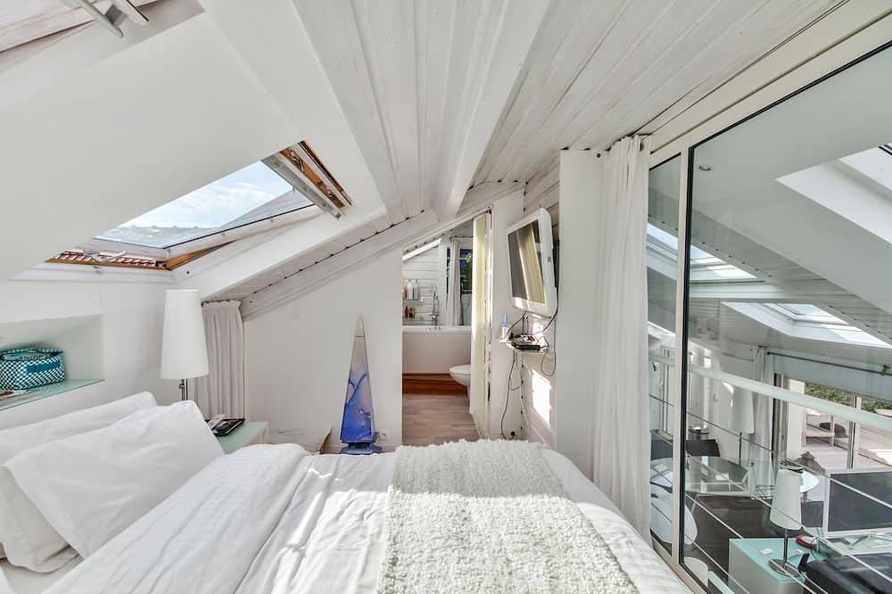 Waterfront house, large terrace and waterfront - Balcony on Arromanches in Asnelles, Côte de Nacre