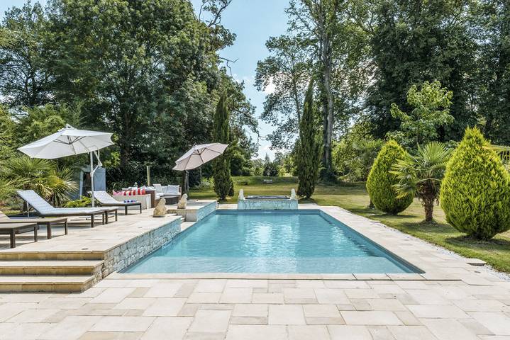 Château pour 17 personnes, avec jardin et sauna ainsi que jacuzzi et terrasse dans les Pays de la Loire - 2