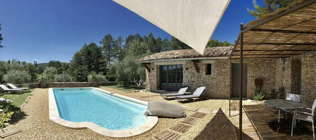 Chalet para 2 personas, con vistas además de piscina y jardín - 1