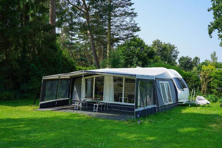 Camping voor 6 personen, met Zwembad op de Hoge Veluwe