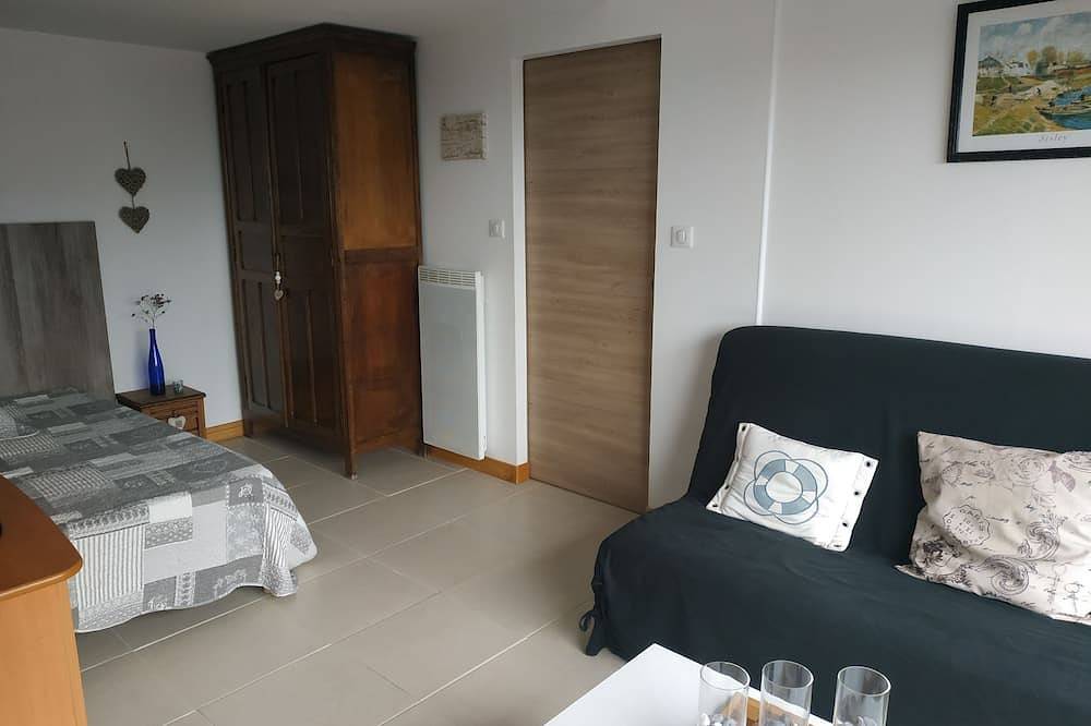 Ganze Wohnung, Gite Le Palmier, sea view beach 300 m in Berneval-le-Grand, Dieppe und Umgebung