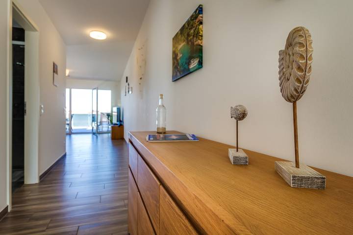 Ferienwohnung für 3 Personen, mit Balkon und Sauna sowie Seeblick in Sächsisches Burgen- und Heideland - 3