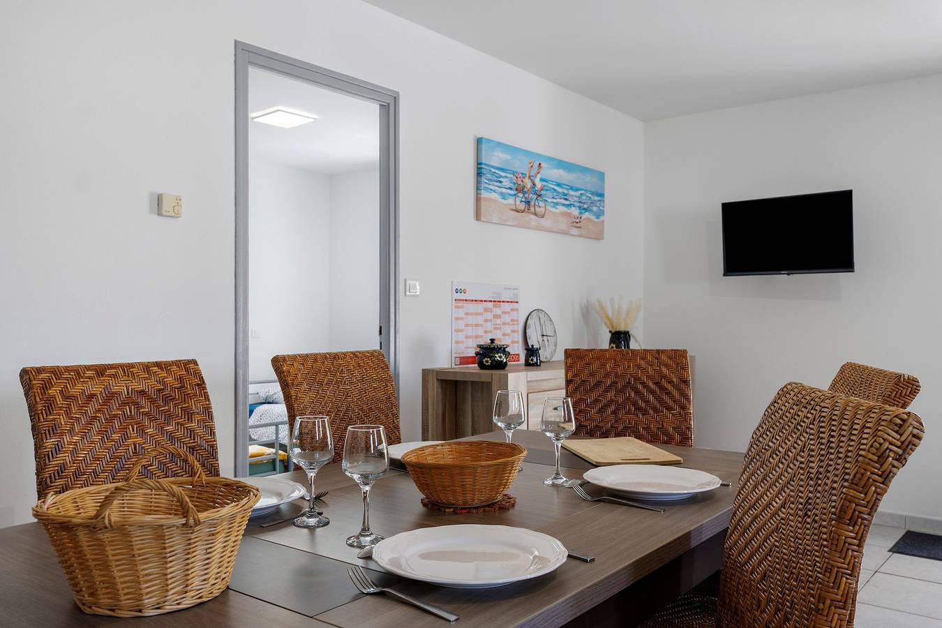 Maison de vacances « La Barbâtrine » avec terrasse, jardin privés et Wi-Fi in Barbâtre, Noirmoutier