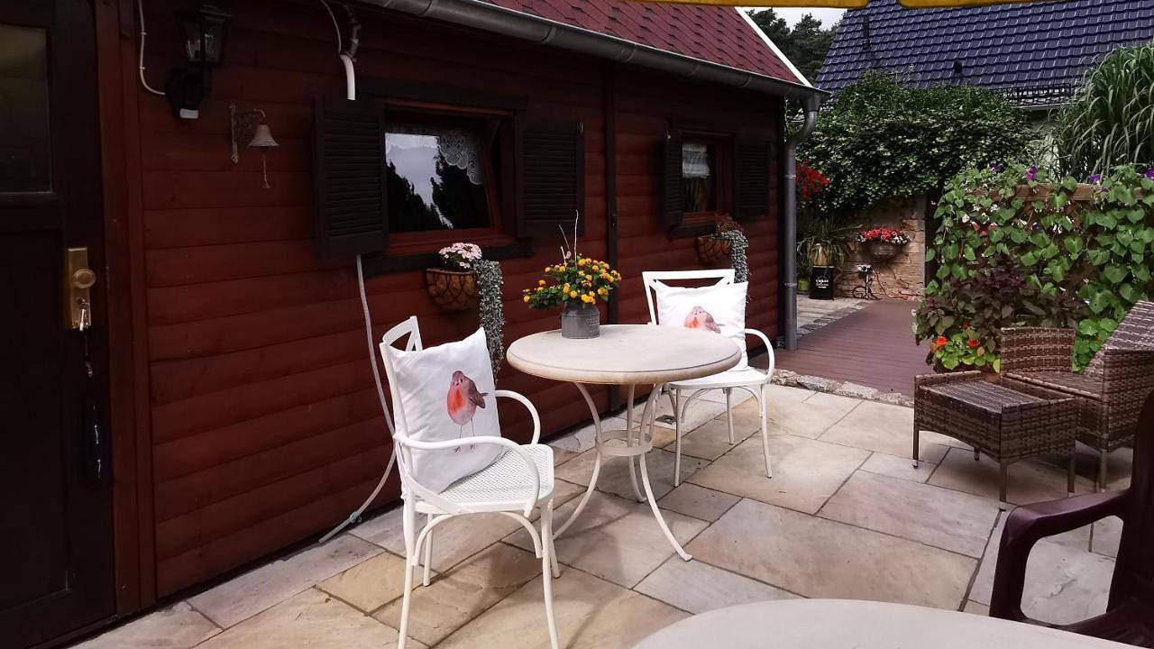 Ferienhaus mit mediterraner Terrasse in Müllrose, Schlaubetal