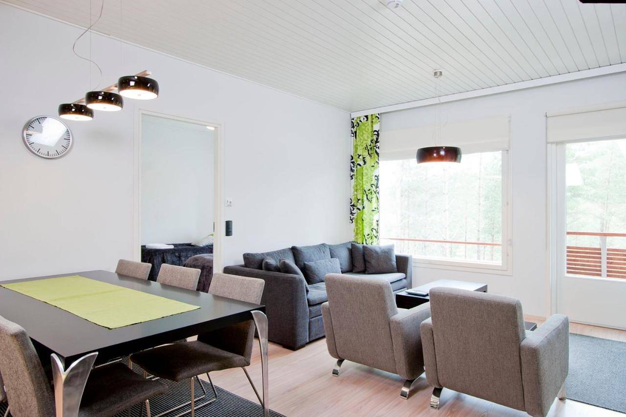 Ganze Wohnung, One-Bedroom Apartment with Sauna - No Pets in Vuokatti, Nuasjärvi