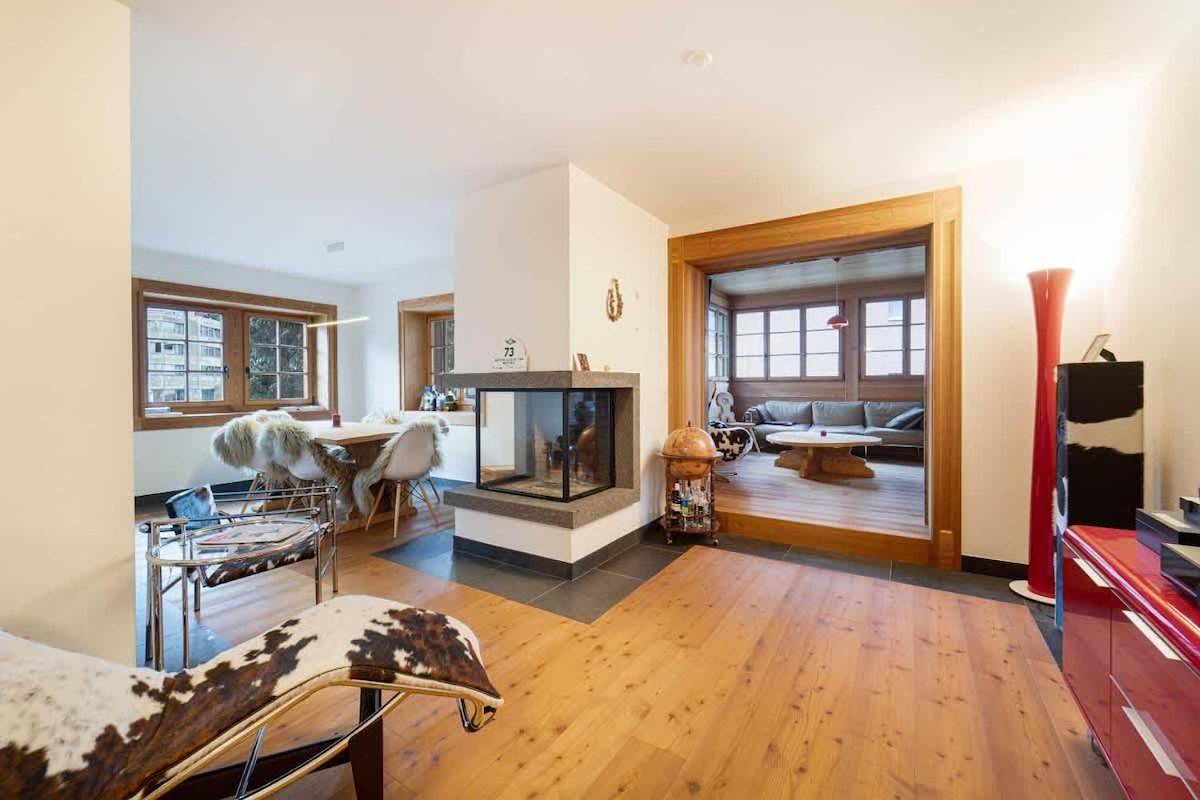 Ganze Wohnung, Three-Bedroom Apartment with Lake View in St. Moritz 3 Bad, St. Moritz