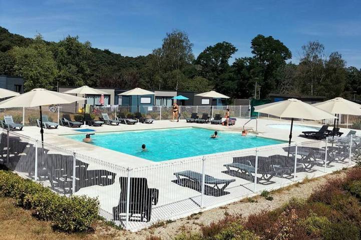 Maison de vacances pour 6 personnes, avec piscine et jardin, animaux acceptés à Malansac