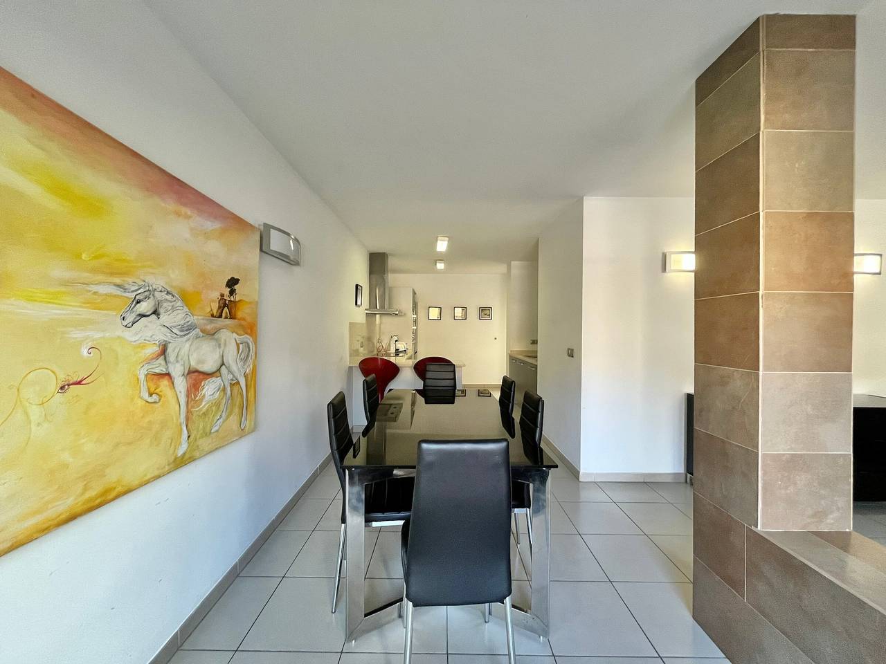 Apartamento entero, Apartamento a 150m de la playa para 8 pers. in Santa Margarida, Roses