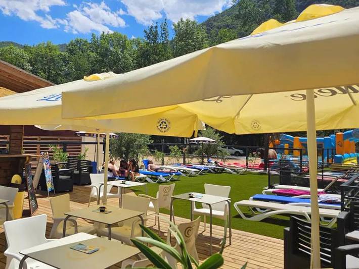 Camping voor 6 personen, met Terras en Sauna in de Franse Pyreneeën