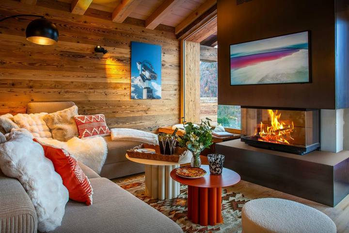 Chalet pour 10 personnes, avec Jacuzzi et Terrasse à La Clusaz
