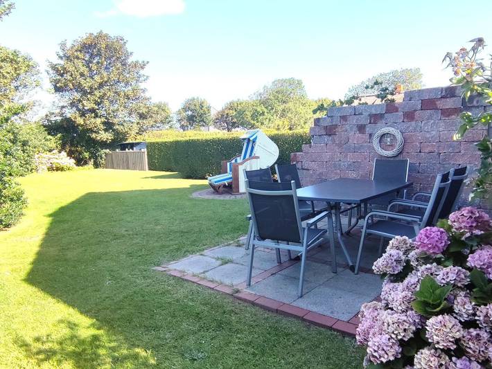 Ferienwohnung für 4 Personen, mit Terrasse und Garten, mit Haustier in Oldsum - 2