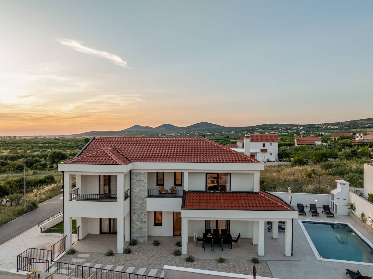 Villa di Lago Zadarvillas in Pakostane, Zadar