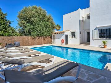 Ferienhaus in Cala Serena, Santanyí für 8 