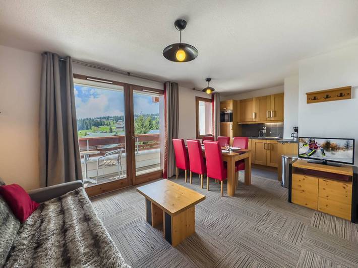 Chalet pour 6 personnes, avec balcon et piscine à Les Saisies - 2