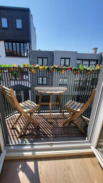 Gîte pour 2 personnes, avec terrasse et vue, animaux acceptés à Wenduine