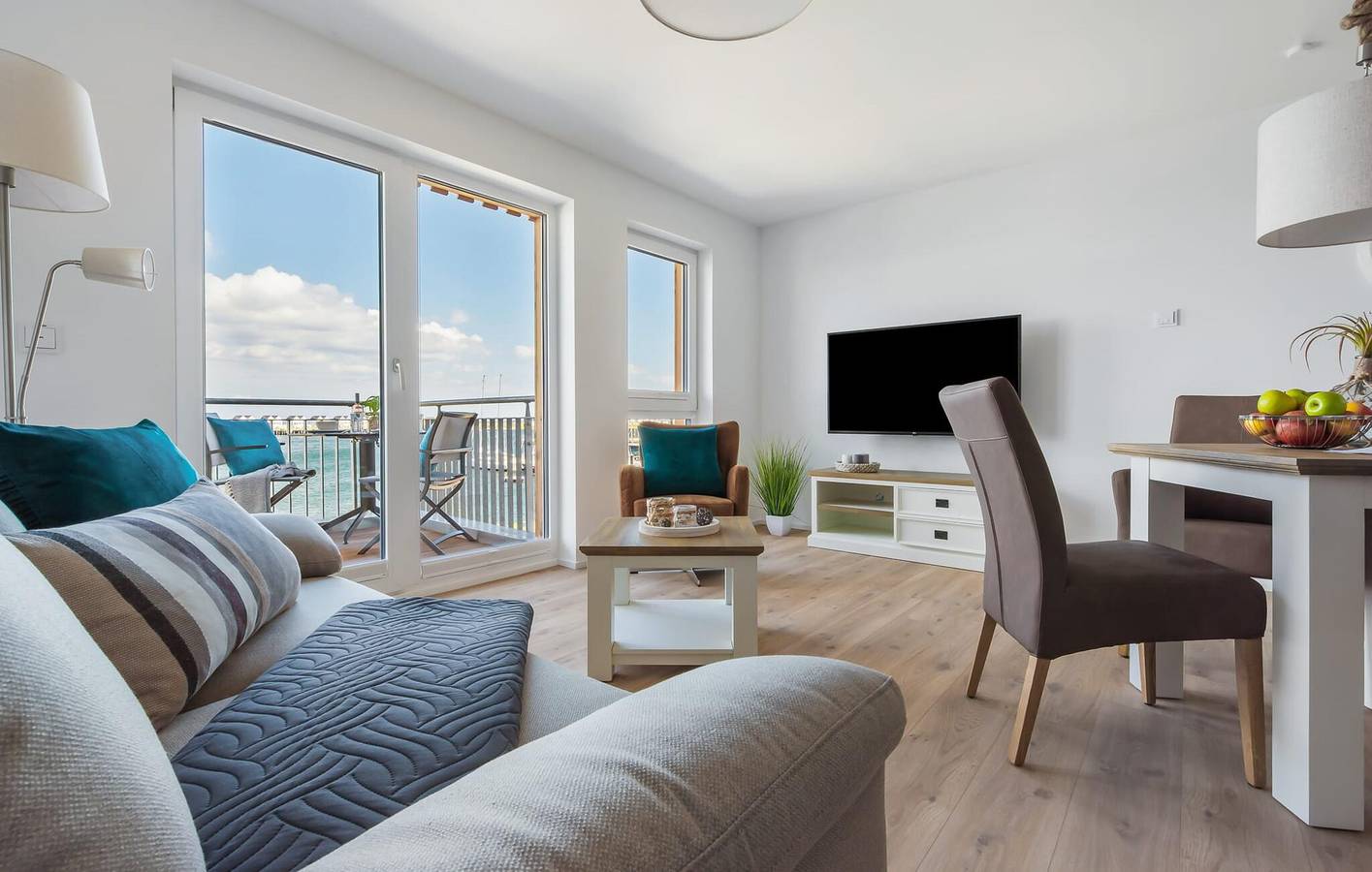 Ganze Ferienwohnung, Appartement mit Meerblick, Terrasse und Parkplatz in Kappeln, Kappeln & Umgebung
