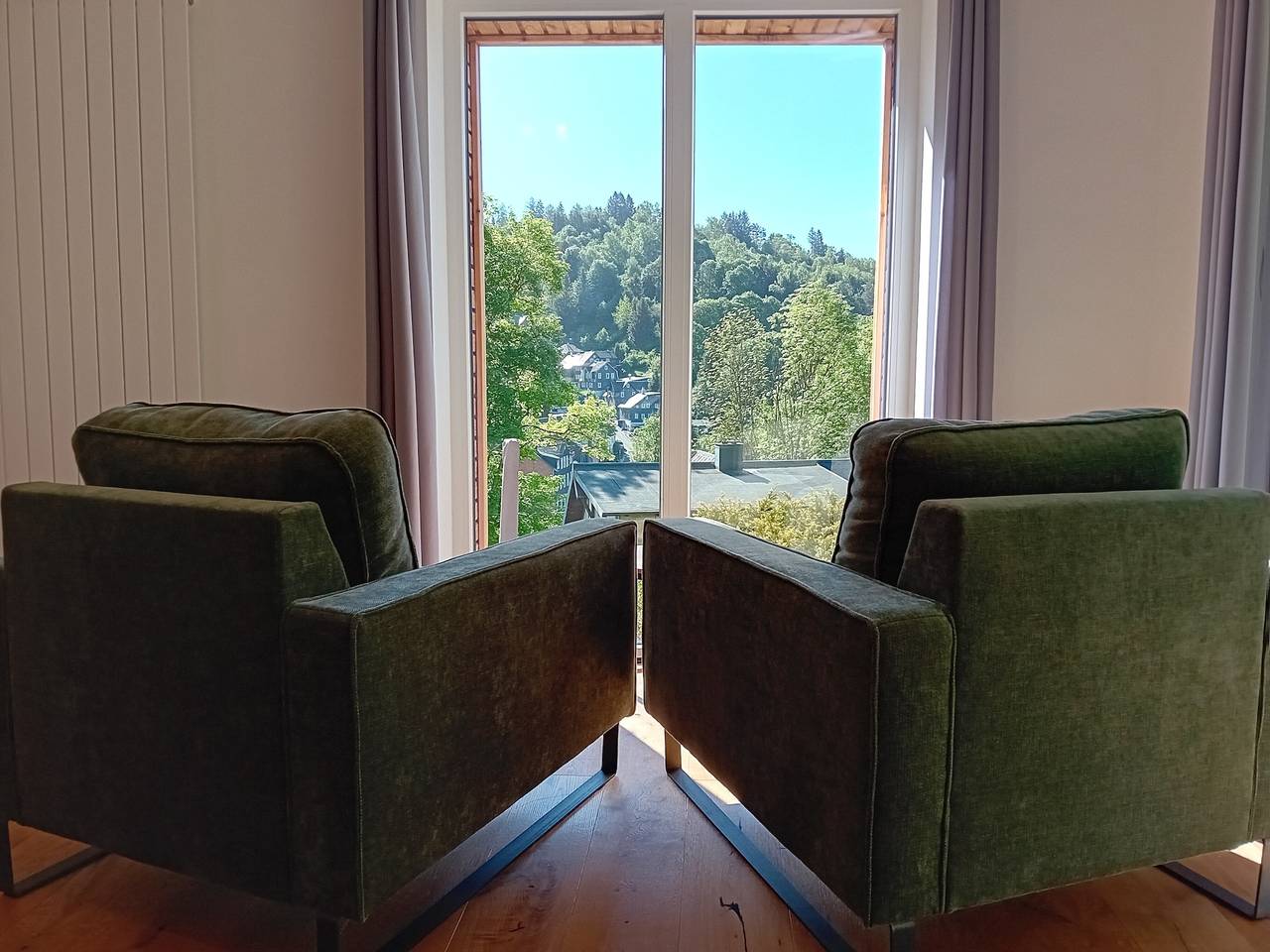 Entire apartment, Luxury Apartment in Lauscha with Terrace, Nature Views, Mountain View, Pet-Friendly (C) in Lauscha, Rennsteig