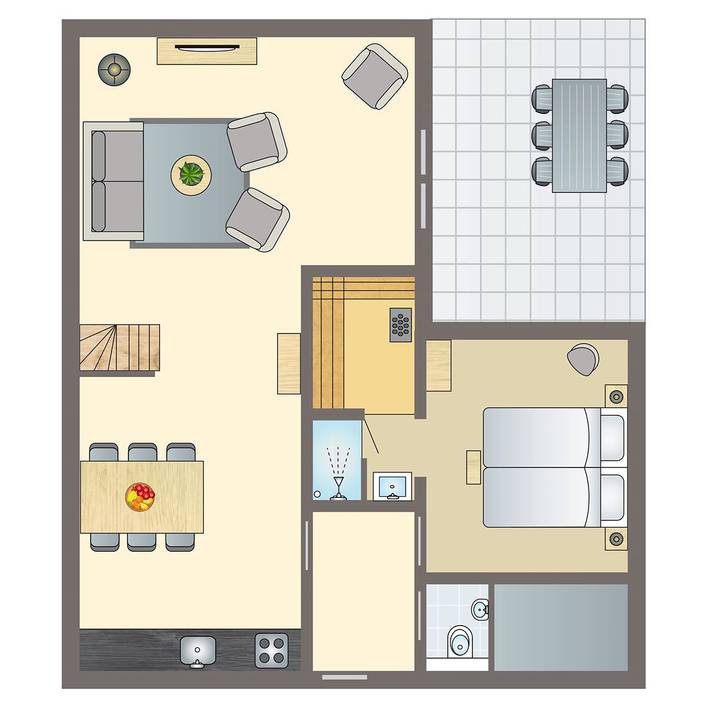 Bungalow voor 6 personen, met sauna in Zuid-Holland