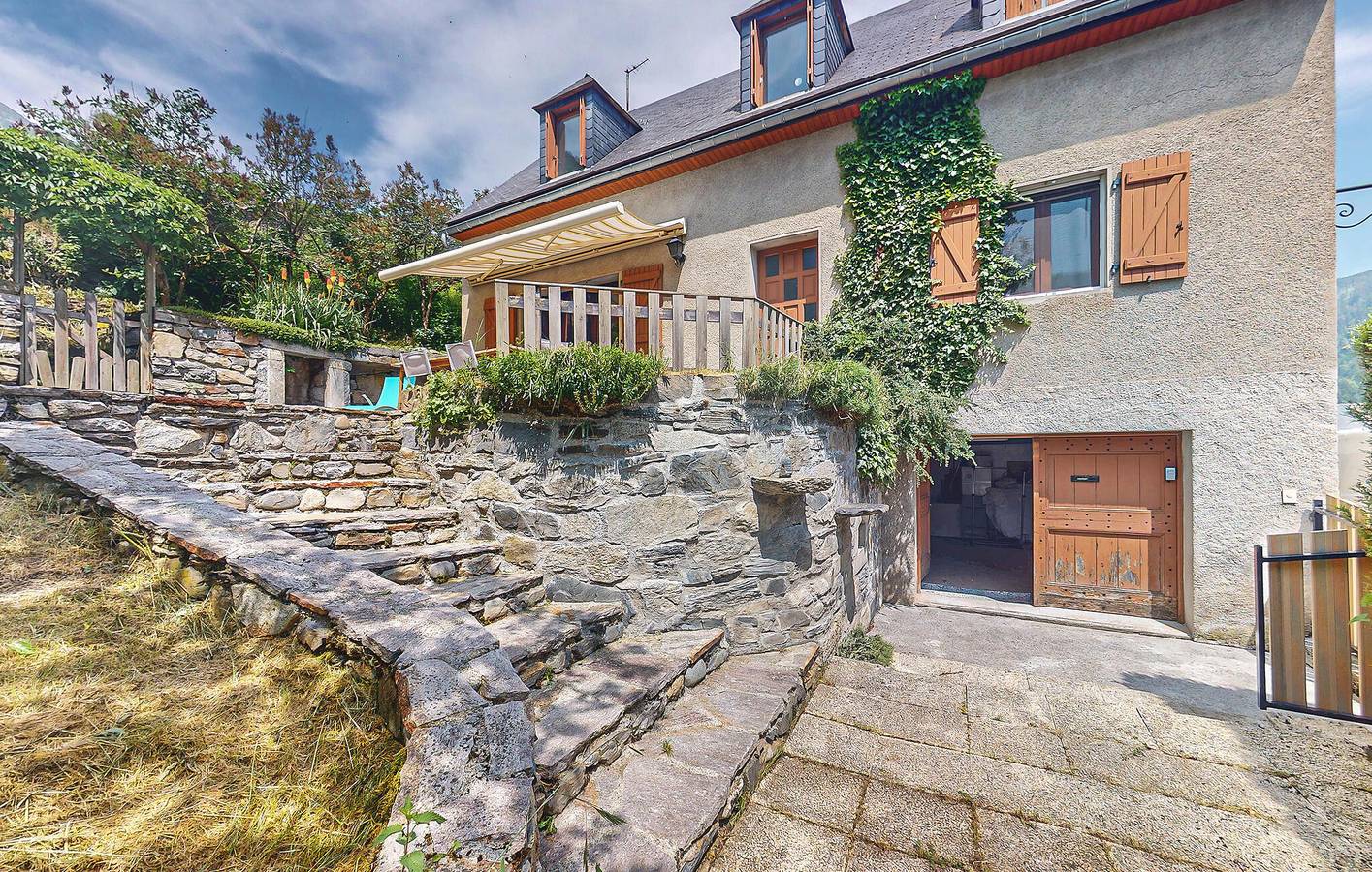 Apartamento con vistas a la montaña en Aulon con WiFi y jardín in Aulon, Parque nacional de los Pirineos