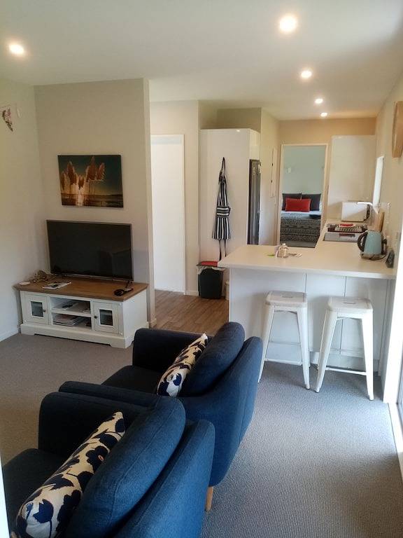 Cottage for 4 people, with garden in New Zealand