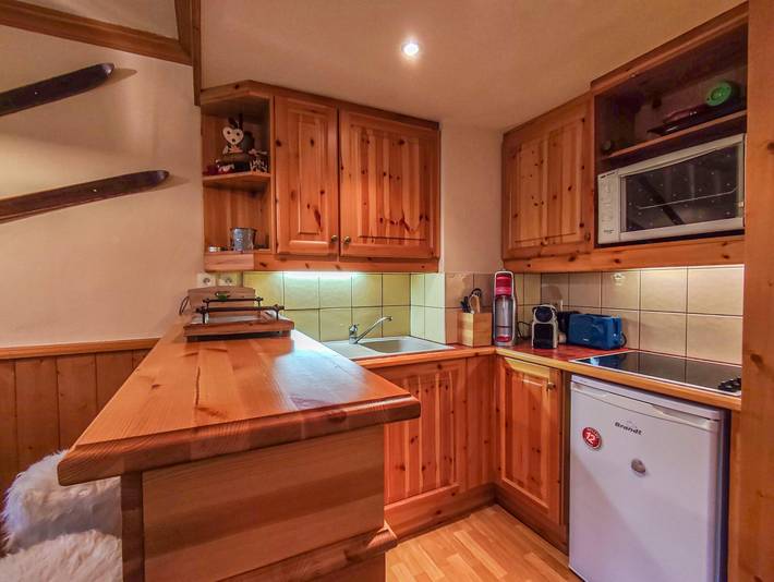 Chalet pour 6 personnes, avec balcon dans Valmorel