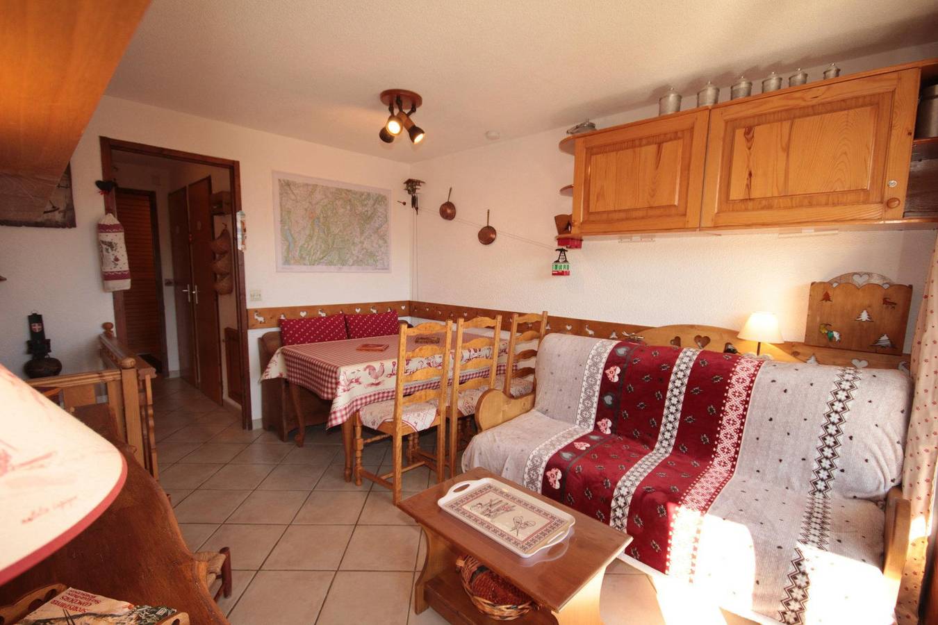 Appartement entier, Résidence Neige d'Or - Appartement souplex 3 pièces 8 personnes (02) in Les Saisies, Région d'Albertville