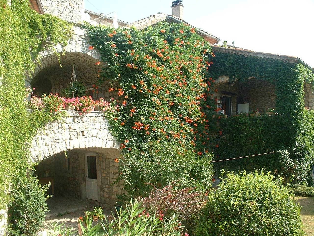 Chambres d'hôtes L'Oustaou di Pisterle - Chambre 4 in Chauzon, Ardèche
