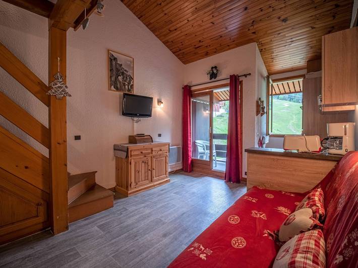 Ganze Wohnung, Geräumige Wohnung mit Balkon, Haustiere erlaubt - Valmorel in Valmorel, Les Avanchers-Valmorel