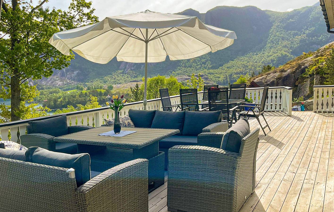 Ferienhaus für 6 Personen mit Garten in Forsand