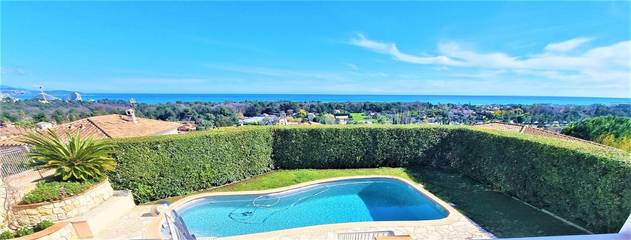 Villa pour 9 personnes, avec piscine ainsi que vue et jardin à Biot