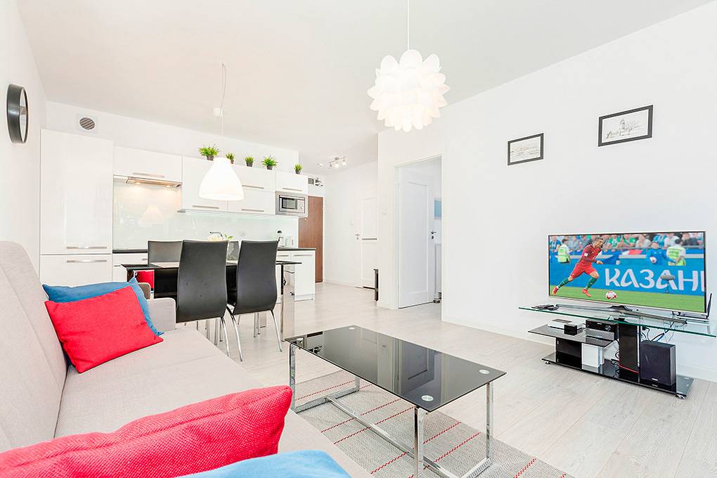 Hel ferieleilighet, Pl 040.006B - Ferienwohnung Mariola in Kołobrzeg, Polske østersjøen