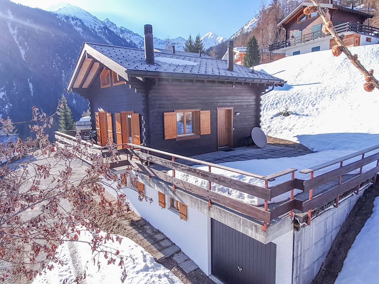 Chalet Chalet Claire de Soleil in La Tzoumaz, Riddes